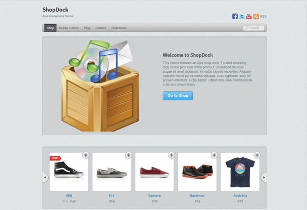 Themify Shopdock WooCommerce Theme GPL v7.6.5 - Image 1