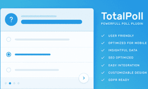 TotalPoll Pro GPL v4.12.0 – Responsive WordPress Poll Plugin Latest Version
