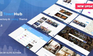TownHub Theme GPL v1.9.1 – Directory & Listing WordPress Websites
