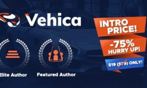 Vehica Theme GPL v1.0.109 – Car Directory & Listing Latest Version