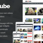 VideoTube Theme GPL v3.4.6 – A Responsive Video WordPress Websites