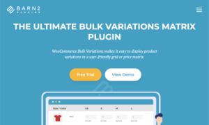 WooCommerce Bulk Variations GPL v2.5.1 – By Barn2 Plugins