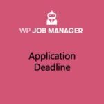 WP Job Manager Application Deadline GPL v1.3.0