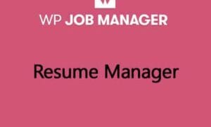 WP Job Manager Resume Manager GPL v2.2.0