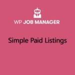 WP Job Manager Simple Paid Listings GPL v2.0.2