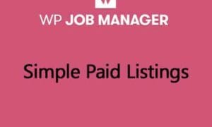 WP Job Manager Simple Paid Listings GPL v2.0.2