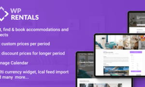 WP Rentals Theme GPL v3.19.0 – Booking Accommodation WordPress Theme