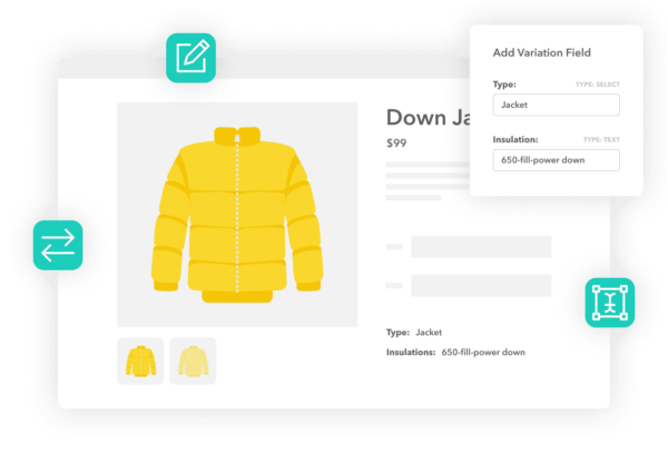 WooCommerce Custom fields for Variations WooCommerce Custom fields for Variations GPL v1.9.1 – IconicWP - Image 1