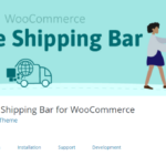 WooCommerce Free Shipping Bar GPL v1.3.2