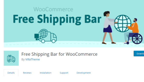 WooCommerce Free Shipping Bar GPL v1.3.2 - Image 1