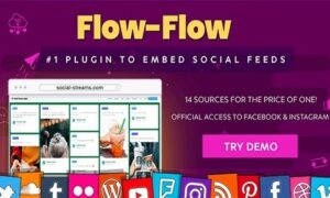 Flow-Flow WordPress Social Stream Plugin GPL v5.0.3