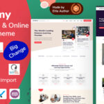 eCademy Theme GPL v7.6 – Elementor LMS & Online Courses Theme