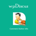 wpDiscuz Comment Author Info v7.2.0