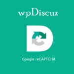 wpDiscuz Google reCAPTCHA v7.0.8