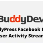 BuddyPress Facebook Like User Activity Stream GPL