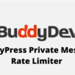 BuddyPress Private Message Rate Limiter GPL