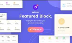Wiloke Elementor Wiloke Featured Block GPL v1.0.1