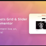Wiloke Posts Grid & Slider for Elementor GPL v1.0.0