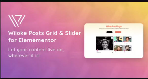 Wiloke Posts Grid Slider for Elementor GPL Wiloke Posts Grid & Slider for Elementor GPL v1.0.0 - Image 1