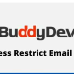 BuddyPress Restrict Email Domains GPL v1.2.2
