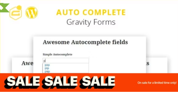 Gravity Forms Autocomplete GPL Gravity Forms Autocomplete GPL