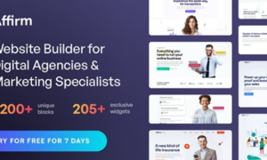Affirm - Marketing & Digital Agency WordPress Theme