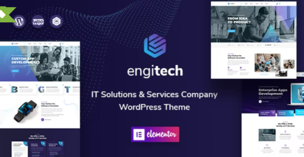 Engitech Theme GPL Engitech Theme GPL – IT Solutions & Services WordPress Websites