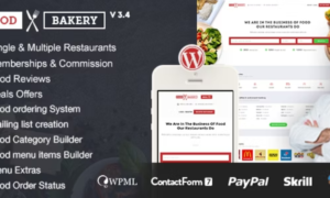 FoodBakery Theme GPL