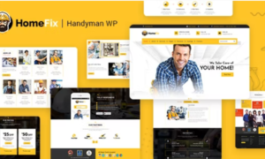 HomeFix Theme GPL – Plumber, Handyman Maintenance WP Theme
