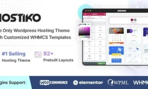 Hostiko Theme GPL