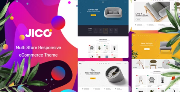 Jico Theme GPL Jico Theme GPL – Furniture & Home Decor WooCommerce WP Theme
