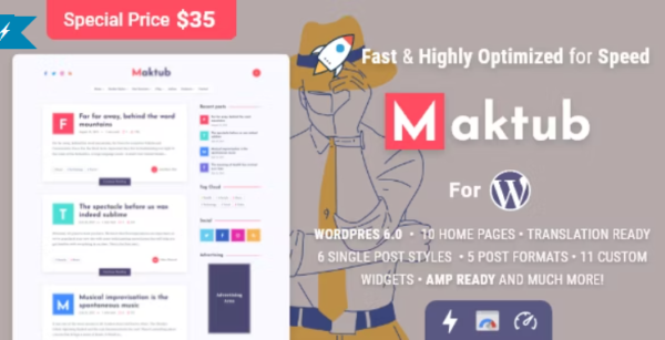 Maktub Theme GPL Maktub Theme GPL