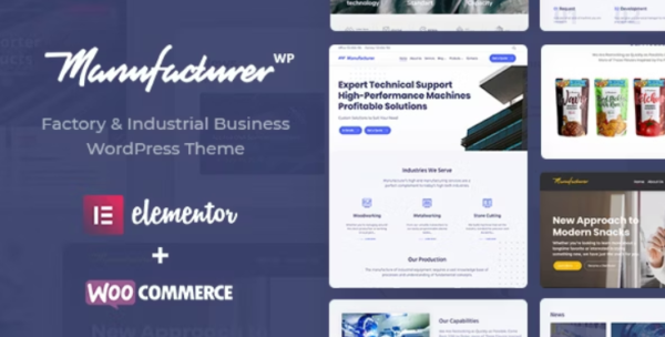 Manufacturer Theme GPL Manufacturer Theme GPL