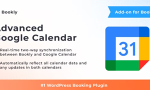 Bookly Advanced Google Calendar Addon GPL
