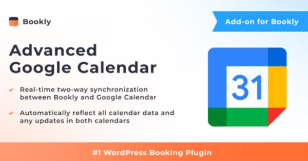 Bookly Advanced Google Calendar Addon GPL Bookly Advanced Google Calendar Addon GPL