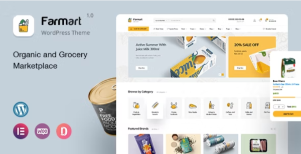 Farmart Theme GPL Farmart Theme GPL