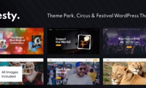 Festy Theme GPL – Theme Park, Circus & Festival WordPress Theme