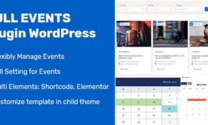 FullEvents Plugin GPL