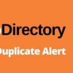 GeoDirectory Ajax Duplicate Alert Addon GPL