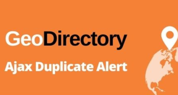 GeoDirectory Ajax Duplicate Alert Addon GPL GeoDirectory Ajax Duplicate Alert Addon GPL