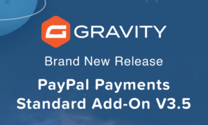 Gravity Forms PayPal Payments Standard Addon GPL