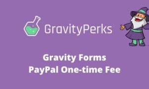 Gravity Perks PayPal One-time Fee Addon GPL