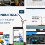 Industrial Theme GPL – Factory Business WordPress Websites