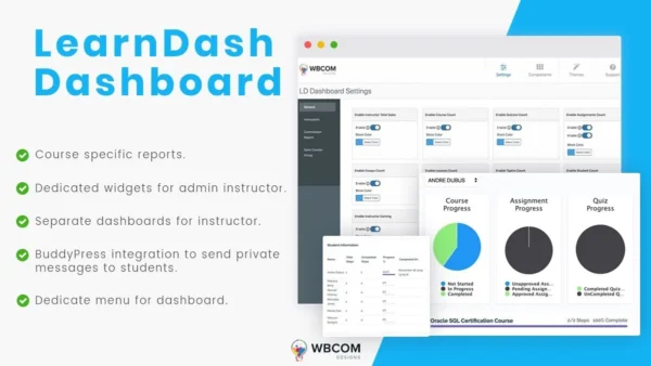 Learndash Dashboard GPL Learndash Dashboard GPL