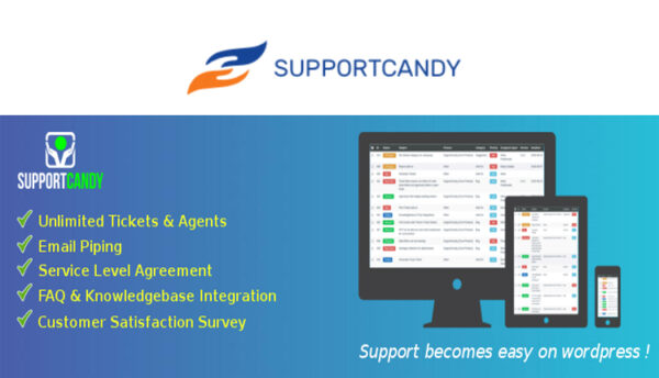 SupportCandy All in one Addons GPL Latest Version SupportCandy All in one Addons GPL Latest Version