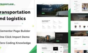 Transflash Theme GPL – Transportation and Logistics WordPress Theme