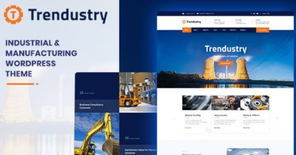 Trendustry Theme GPL Trendustry Theme GPL