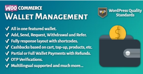 WooCommerce Wallet Management GPL WooCommerce Wallet Management GPL