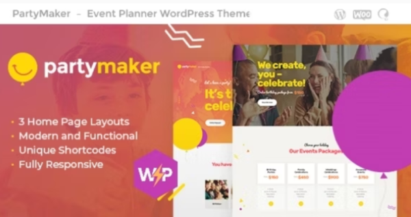 PartyMaker Theme GPL