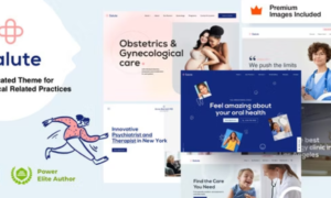 Salute Theme GPL – Medical Theme For WordPress